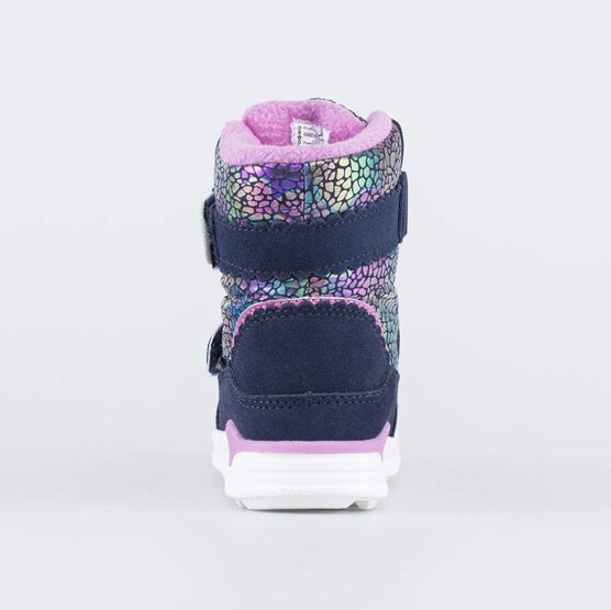 454857-41 Мембранные ботинки для девочки для девочки синий фото №5