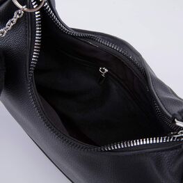 02802373-41 Детская сумочка с брелоком для девочки черный фото №4