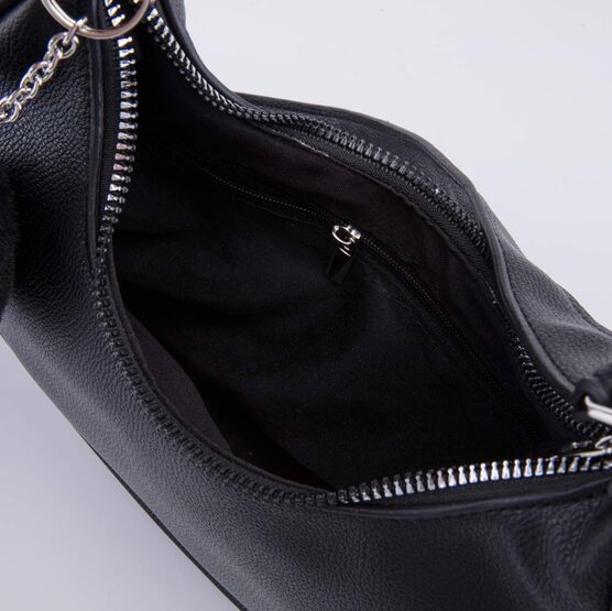 02802373-41 Детская сумочка с брелоком для девочки черный фото №4