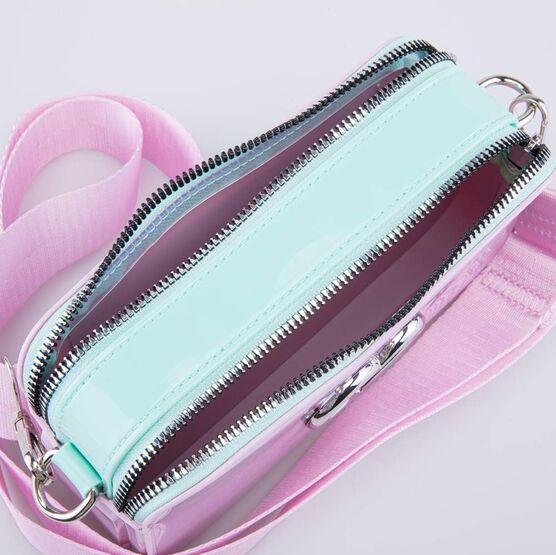 02802389-40 Сумка кросс-боди детская сиреневый для девочки голубой,сиреневый фото №4