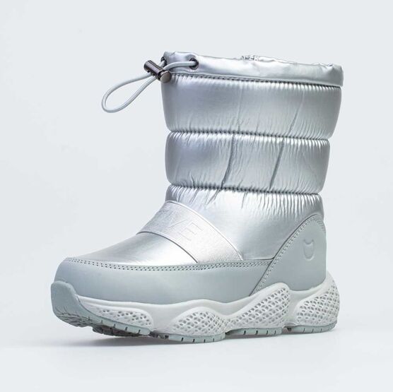 564109-41 Зимние сапожки-дутики для девочки серебрист.