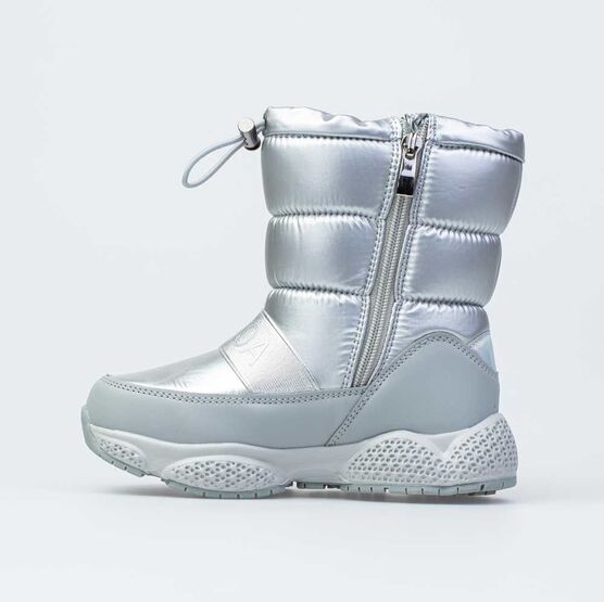 564109-41 Зимние сапожки-дутики для девочки серебрист. фото №2