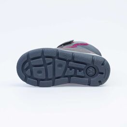 454825-42 Мембранные ботинки для девочки серый фото №3