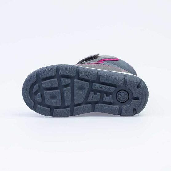 454825-42 Мембранные ботинки для девочки серый фото №3