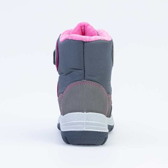 454825-42 Мембранные ботинки для девочки серый фото №5