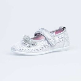 531141-71 Текстильная обувь для девочки белый
