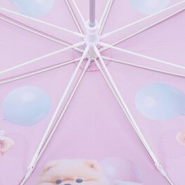03807203-40 Зонт-трость детский Шпиц розовый для девочки розовый фото №3