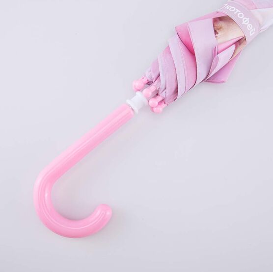 03807203-40 Зонт-трость детский Шпиц розовый для девочки розовый фото №4