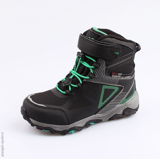 654961-41 Мембранные ботинки для мальчики чер-зел