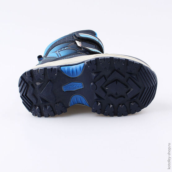 254954-42 Мембранные ботинки для мальчики светло-синий фото №3