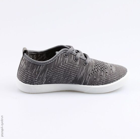 531068-14 Кеды для мальчики серый фото №2