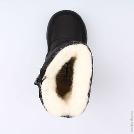 364028-41 Сапожки для девочки черный фото №4