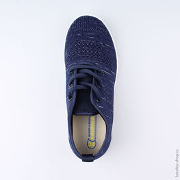 631096-13 Кеды для мальчики светло-синий фото №4