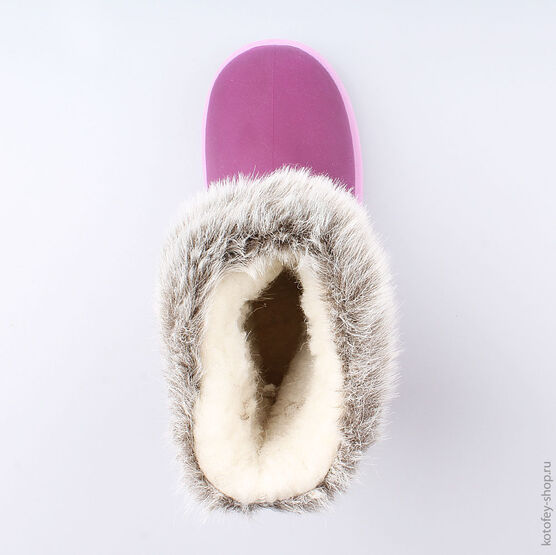 566157-41 Резиновые сапоги для девочки бор-сер фото №4