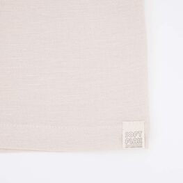 07764061-40 Костюм льняной рубашка + шорты бежевый для универсальные бежевый фото №4