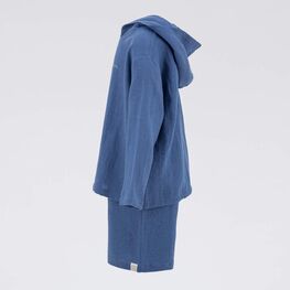 07764063-40 Костюм льняной худи + шорты джинс для мальчики джинс фото №2