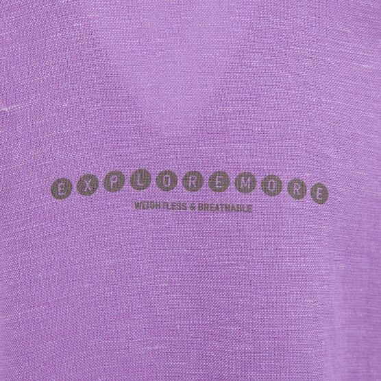 07864064-40 Костюм льняной детский ( худи и шорты ) сиреневый для девочки розовый, сиреневый фото №4