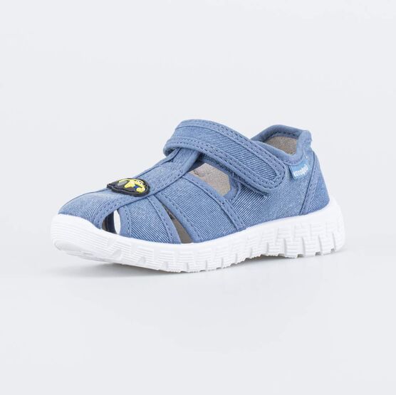 221175-12 Текстильные сандалии для малышей Машинка для мальчики голубой