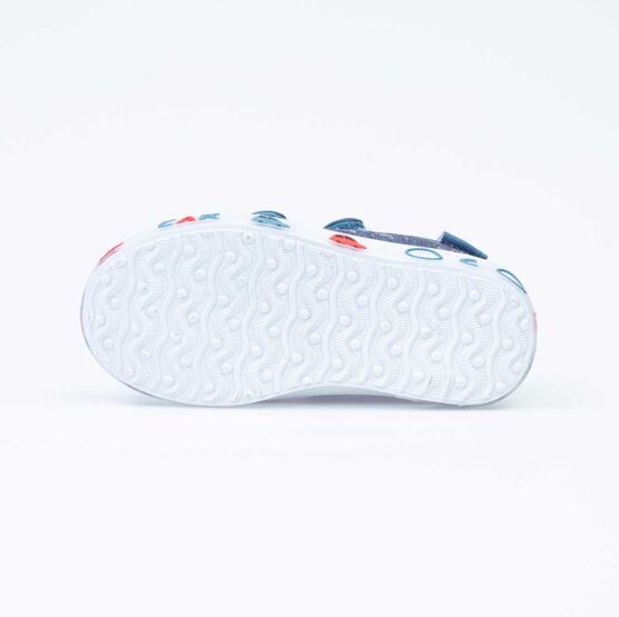 231165-11 Кеды с LED-подсветкой на подошве для мальчики светло-синий фото №3