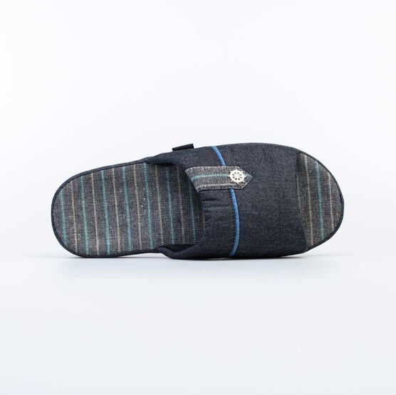 731117-11 Тапочки для мальчики черный фото №4