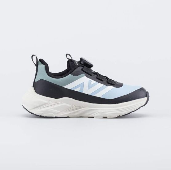 644531-12 Кроссовки с Softshell и быстрой шнуровкой для мальчики черный + серый фото №2