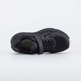 644533-12 Черные кроссовки для мальчика-подростка для мальчики черный фото №4