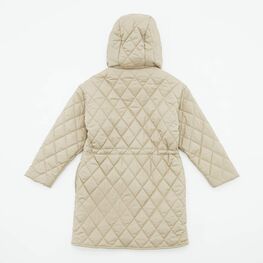 07858063-40 Пальто стеганое для девочки бежевый для девочки бежевый фото №2