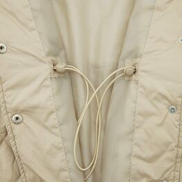 07858063-40 Пальто стеганое для девочки бежевый для девочки бежевый фото №4