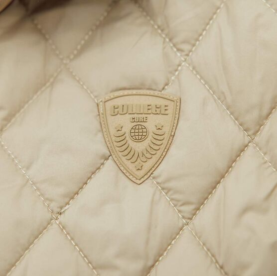 07858063-40 Пальто стеганое для девочки бежевый для девочки бежевый фото №5