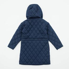 07858063-41 Пальто стеганое для девочки синий для девочки синий фото №2