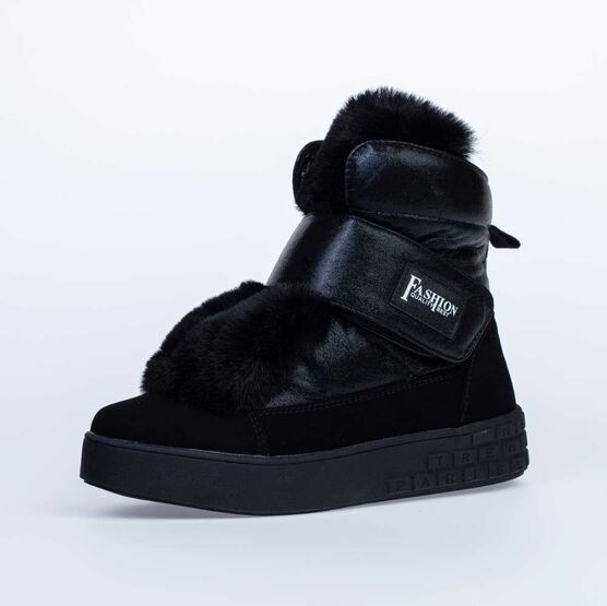 764043-41 Сапожки для девочки черный