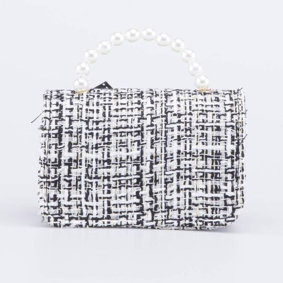 02802328-40 Сумка для девочки для девочки черный + белый фото №3