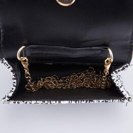 02802328-40 Сумка для девочки для девочки черный + белый фото №4