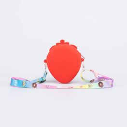 02802329-40 Сумка силиконовая Клубничка для девочки красный фото №3