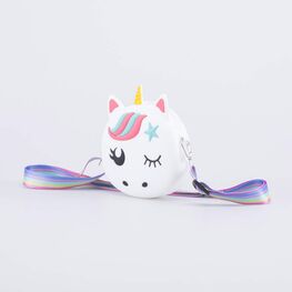 02802333-40 Сумка силиконовая Единорог для девочки белый фото №2