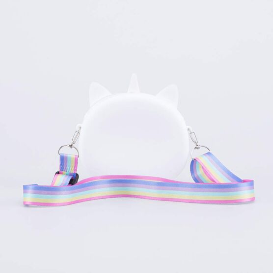 02802333-40 Сумка силиконовая Единорог для девочки белый фото №3