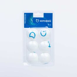 10003006-40 Мячи для настольного тенниса для универсальные белый