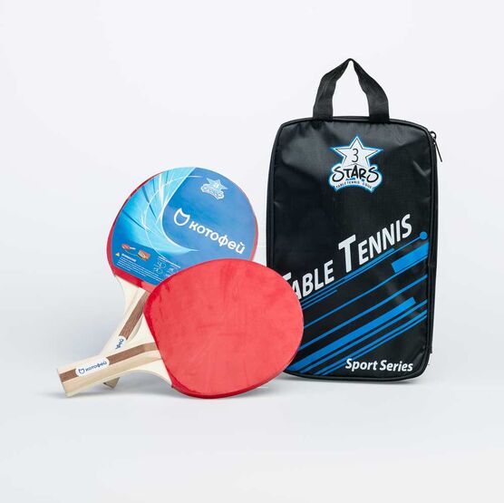 10005004-40 Набор для настольного тенниса для универсальные красно-черный