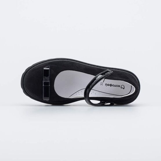 533059-23 Туфли для девочки черные для девочки черный фото №4