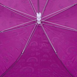 03807164-00 Зонт-трость Радуга розовый для девочки разноцветный фото №3