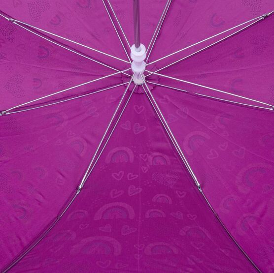 03807164-00 Зонт-трость Радуга розовый для девочки разноцветный фото №3