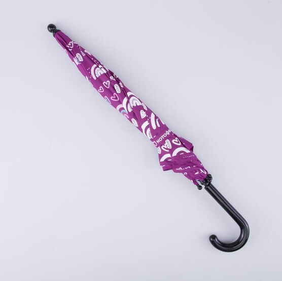 03807164-00 Зонт-трость Радуга розовый для девочки разноцветный фото №5