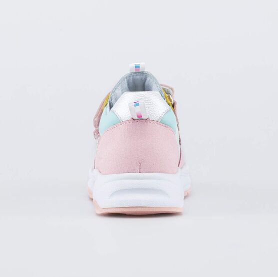 332145-23 Полуботинки на липучках для девочки розовый фото №5