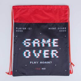 02708154-20 Мешок для сменной обуви черный для мальчики черный