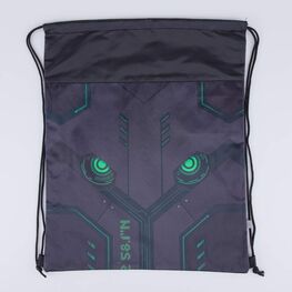 02708156-20 Мешок для сменной обуви черный для мальчики черный