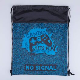 02708157-20 Мешок для сменной обуви син-чер для мальчики син-чер