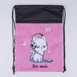 02808151-20 Мешок для сменной обуви розовый для девочки розовый