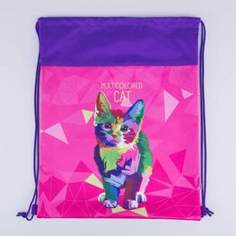 02808164-20 Мешок для сменной обуви розовый для девочки розовый