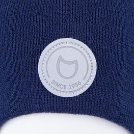 07711393-40 Детская шерстяная шапка темно-синий для мальчики темно-синий фото №3
