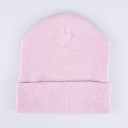 07811412-40 Розовая шапка для девочки на осень/весну для девочки розовый фото №2